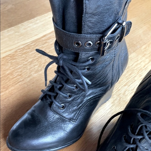 Kenneth Cole Leather Boots - Picture 2 of 4